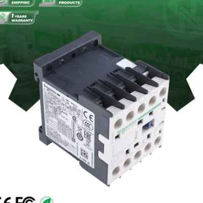 100% brand new original TeSys K series three-phase 12A 24V LC1K1201B7 AC contactor