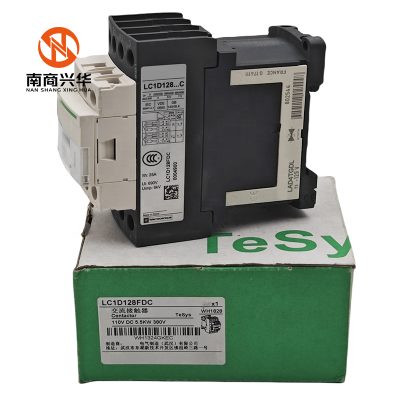 100% Brand New Original Schneider 4-Pole 4-Pole Contactors Tesys LC1D LC1D128FDC 4-Pole Contactors