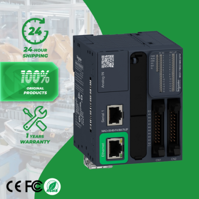 100% brand new original Schneider TM221ME32TK Modicon M221 32 I/O PLC Ethernet logic programming controller