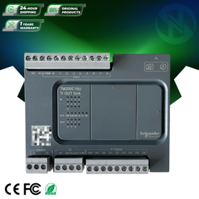 100% Original New Schneider TM200C16U M200 Series PLC Programming Controller