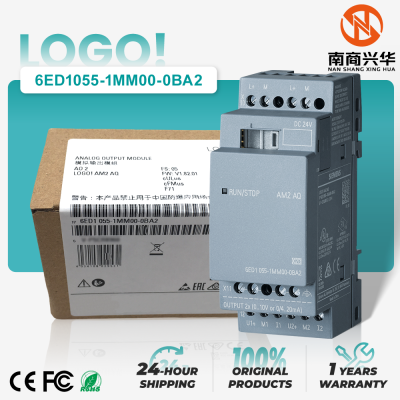 Siemens PLC Programmable Controller LOGO! 8 AM2 AQ Analog Expansion Module 6ED10551MM000BA2
