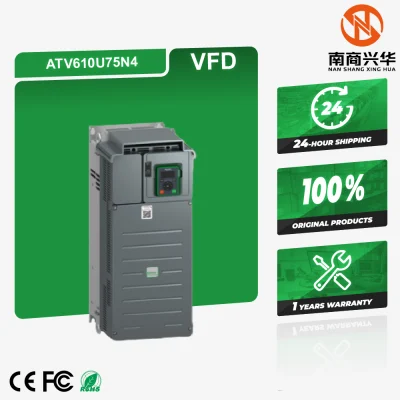 100% original brand new ATV610 series variable frequency inverter ATV610U75N4 ATV610D30N4 ATV610D22N4 ATV610D15N4 ATV610D37N4 frequency converter