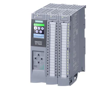 SIMATIC S7-1500 Compact CPU CPU 1511C-1 PN, Central Processing Unit with 300 KB working memory for program and 1.5 MB for data, 16 digital inputs, 16 digital outputs, 5 analog inputs, 2 analog outputs, 6 fast counters, 4 fast outputs
