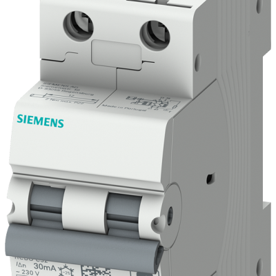 FI/LS Switch, 10 kA, 2P Type A, 30 mA, C Character, Input: 10A Un: 230V AC