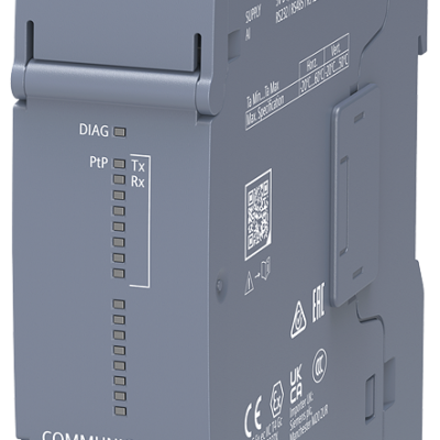 SIMATIC S7-1200 G2: CM 1241 Communication Module; Interface: RS232/422/485, with push-in terminal block
