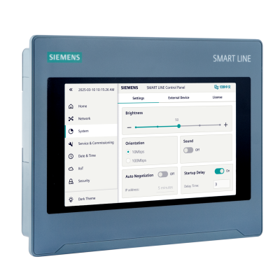 Siemens SIMATIC HMI SMART LINE PLUS Smart Panel 1000 IE 10” Wide TFT (Color) Display