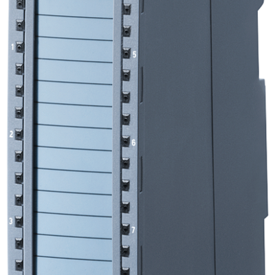 SIMATIC S7-1500 AI 8xU/I HS 35mm, with oversampling operation mode including power supply elements, cable clips and shielded terminals.