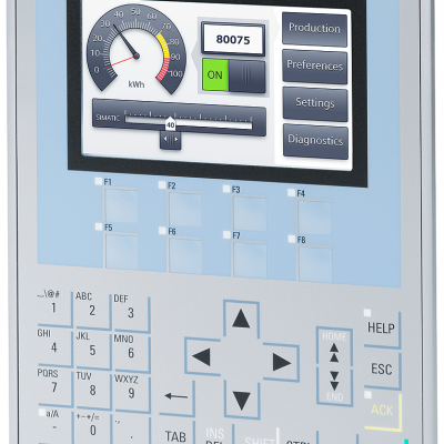 SIMATIC HMI KP400 Advanced, advanced panel, key operation, 4” widescreen TFT display