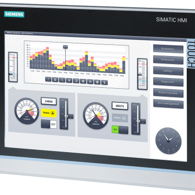 SIMATIC HMI TP1200 Comfort, Comfort Panel, Touch Operation, 12" Widescreen TFT Display