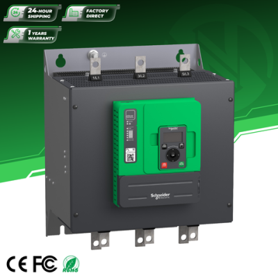 Schneider 100% original brand new ATS480 three-phase motor AC 100kW-315kW air conditioner 208-690V soft start ATS480C32Y with motor protection