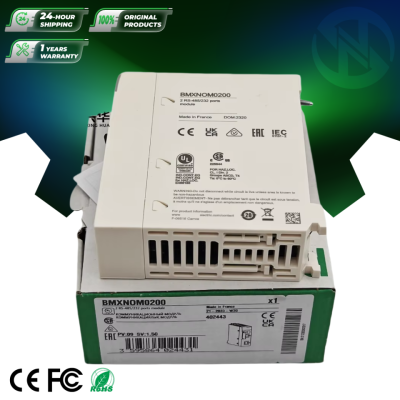 Schneider's new original BMXNOM0200 Modicon X80 Ethernet communication PLC programmable controller module