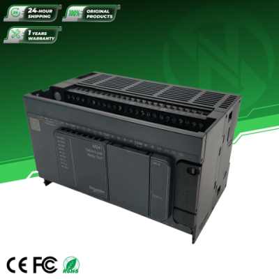 Schneider New Original Industrial Automation TM241C24R Modicon M241 Relay Output PLC Programmable Logic Controller