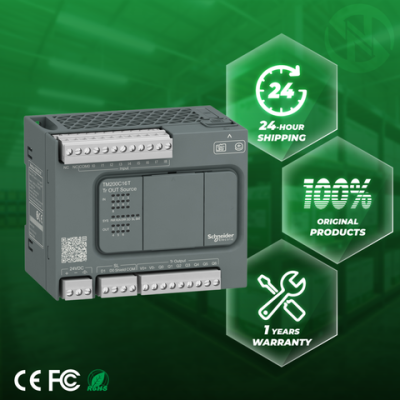 Schneider New Original TM200C16T Controller M200 16I/O Programmable Logic Controller Compact PLC