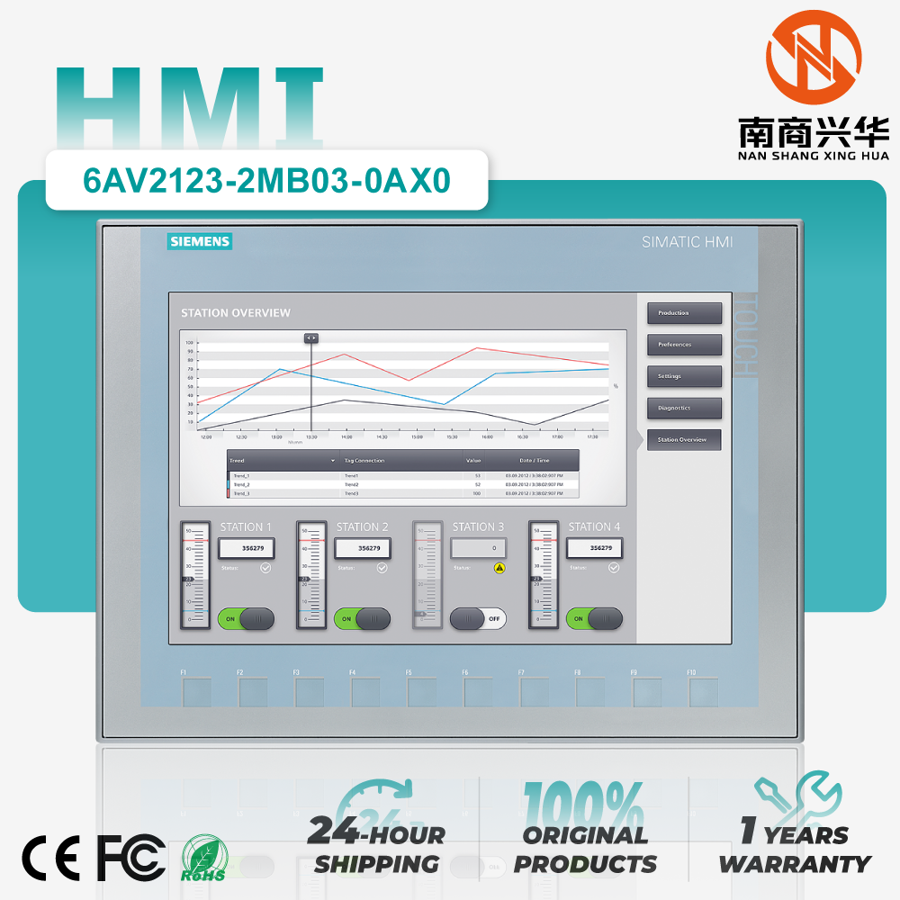 SIMATIC HMI, KTP1200 Basic, Simple Panel, Push-button/Touch operation, 12" TFT display