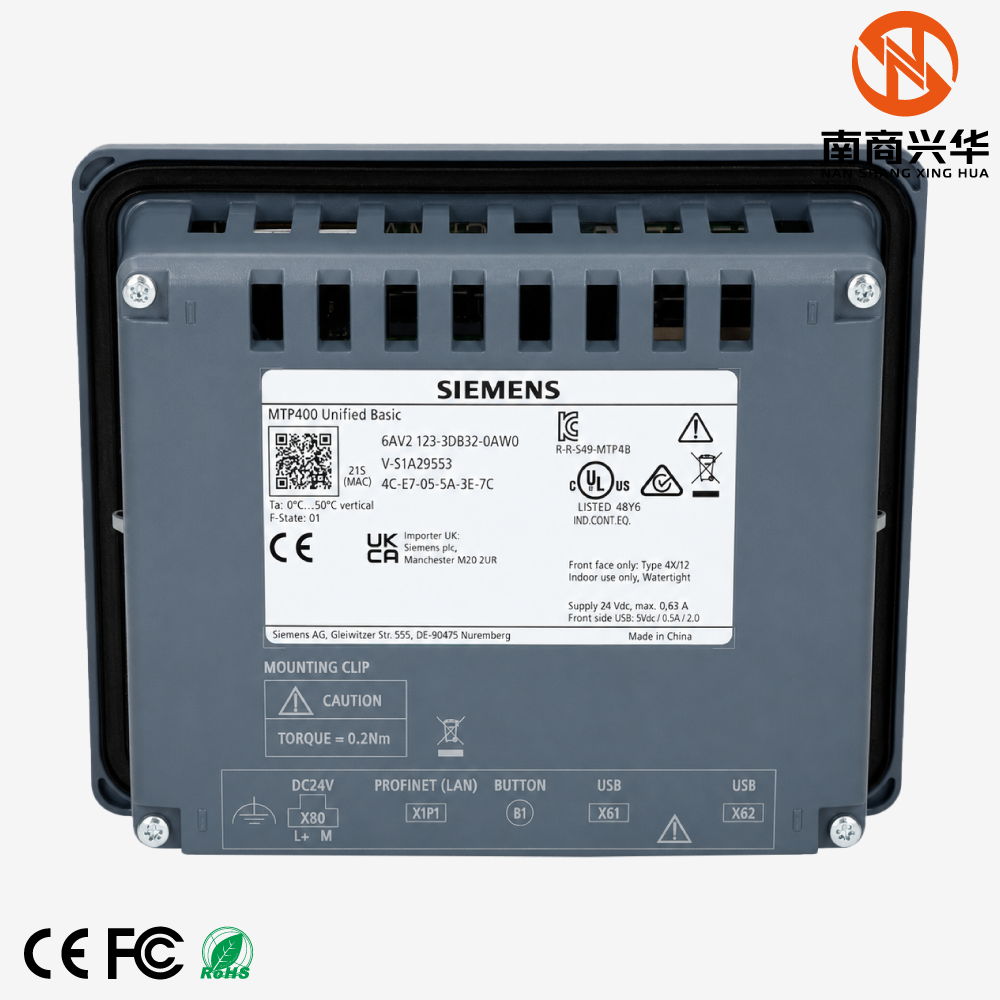 SIMATIC HMI MTP400, Unified Basic Panel, touch operation, 4" widescreen TFT display, sixteen million colors, PROFINET interface, minimum configurable version WinCC Unified Basic V18 upgrade, includes open source software - Image 3