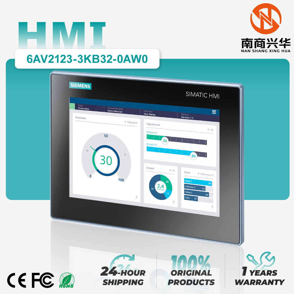 SIMATIC HMI MTP1000, Unified Basic Panel, Touch Operation, 10” Widescreen TFT (Color) Display, 16 Million Colors, PROFINET Interface