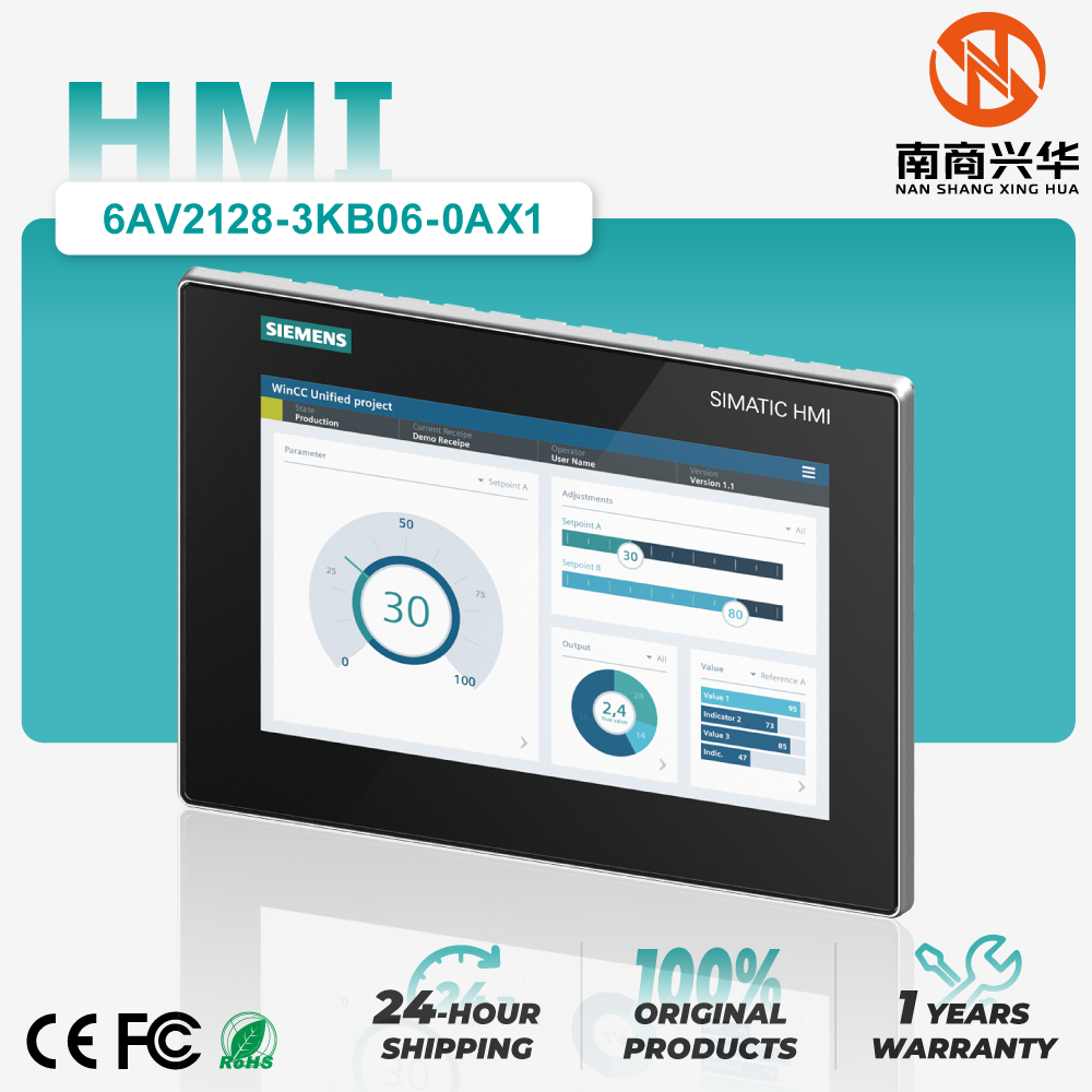 SIMATIC HMI MTP1000, Unified Smart Panel, touch operation, 10.1" widescreen TFT (color) display, sixteen million colors, PROFINET interface, minimum project configurable version WinCC Unified Comfort V16