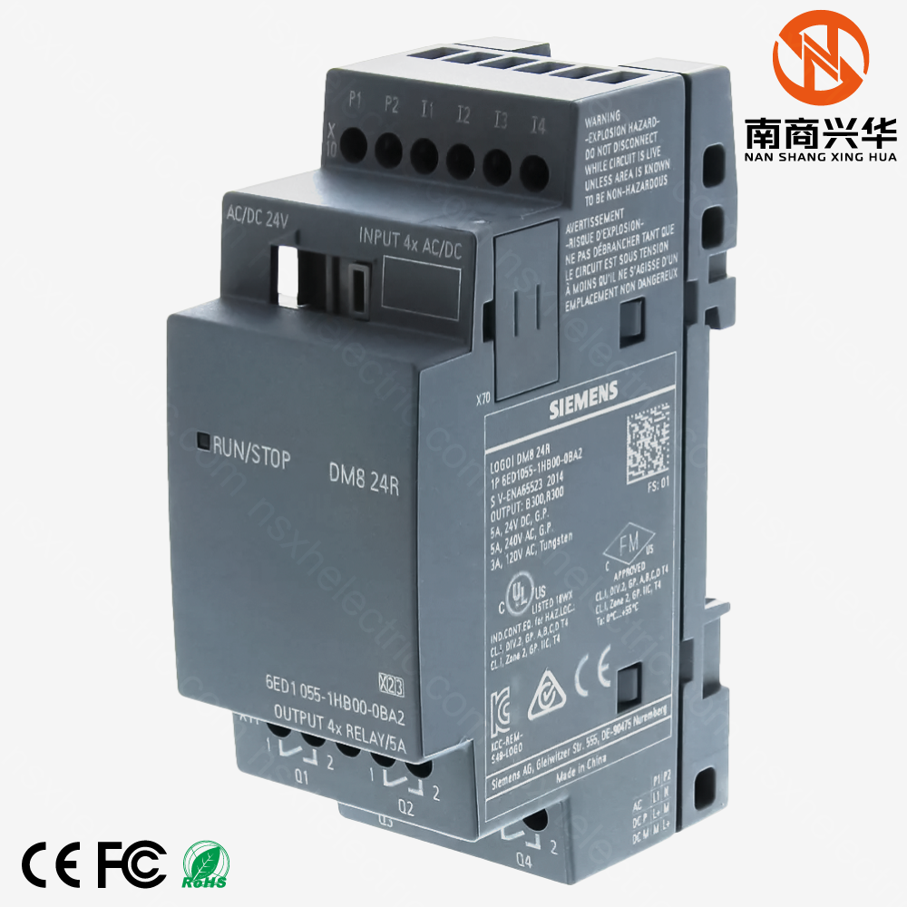 Siemens PLC Programmable Controller LOGO! DM8 24R for LOGO! 8 PLC Expansion Modules - Image 3