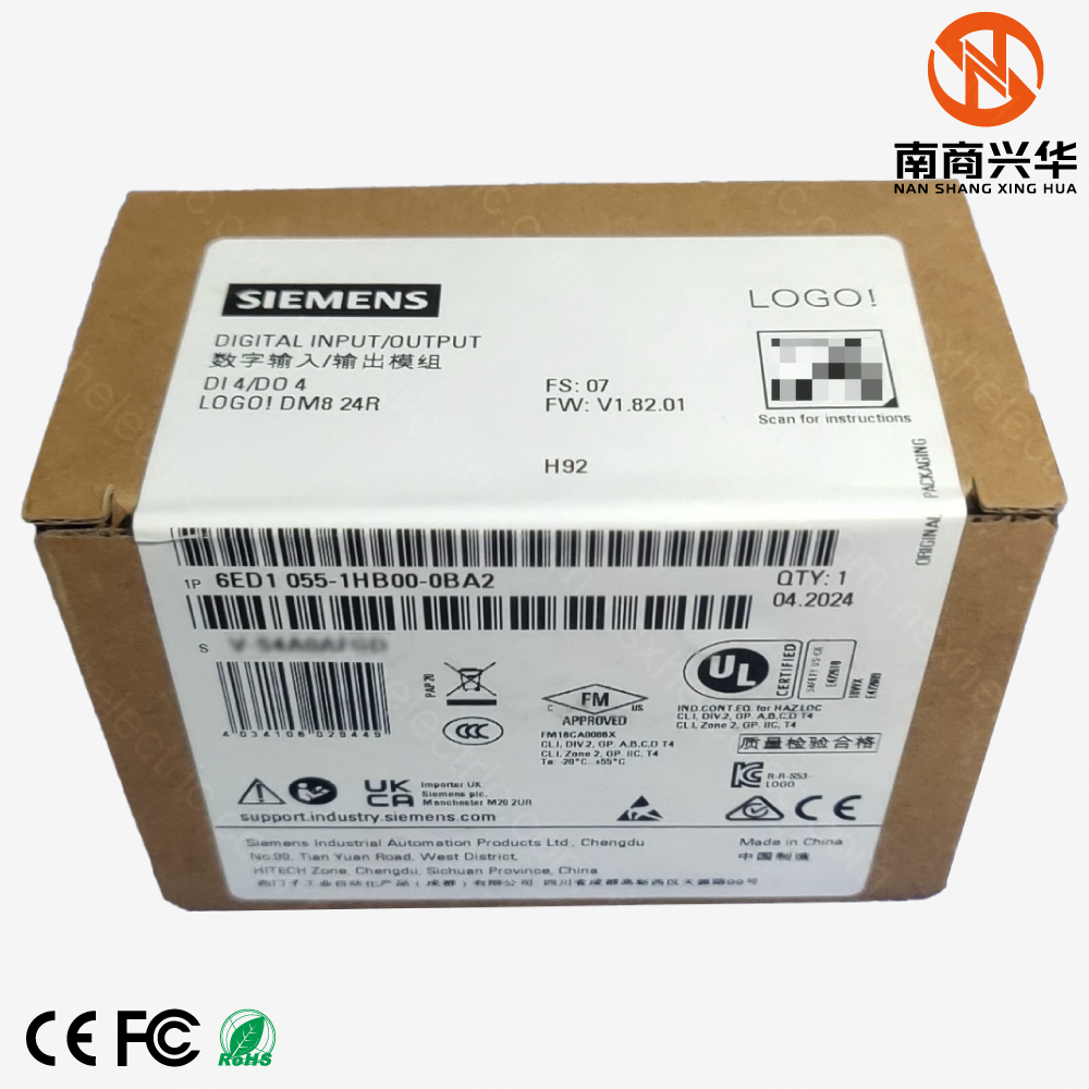 Siemens PLC Programmable Controller LOGO! DM8 24R for LOGO! 8 PLC Expansion Modules - Image 6