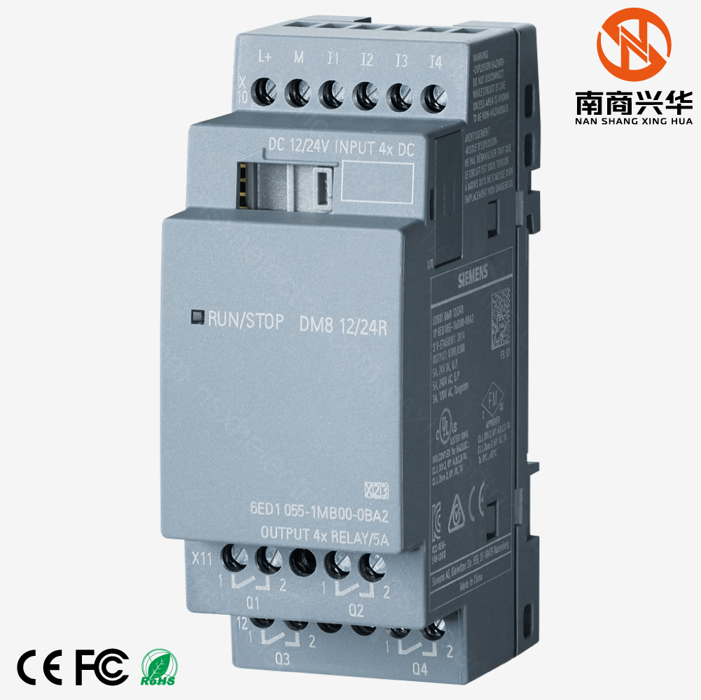 Siemens PLC Programmable Controller LOGO! DM8 12/24R for LOGO! 8 PLC Expansion Module - Image 2