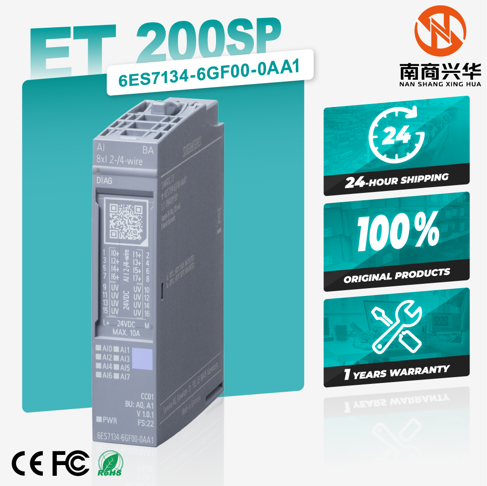 SIMATIC ET 200SP AI 8xI 2-/4 line BA PU 1