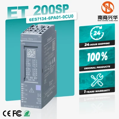 SIMATIC ET 200SP, analog input end module, analog input energy meter CT HF, for 1A or 5A current transformers, with power analysis function, suitable for U0 type base unit, channel diagnostics