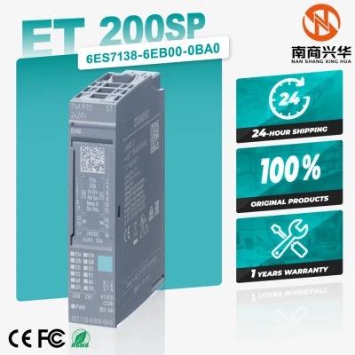 SIMATIC ET 200SP, TM PTO 2x24V, interface module for stepper drive, 2-channel pulse sequence output, PTO: 24V DC, 2 DI, 1 DQ 24VDC per channel, suitable for A0 type base unit