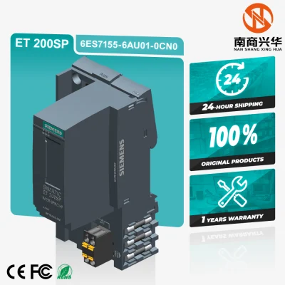 The SIMATIC ET 200SP IM 155-6 PN/2 HF comes with a server module