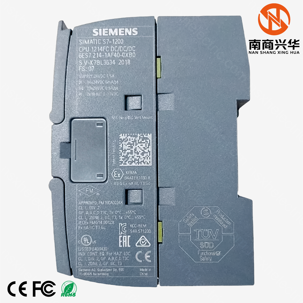 Siemens S7-1200 fail-safe CPU 1214FC DC/DC/DC 6ES7214-1AF40-0XB0 - Image 2