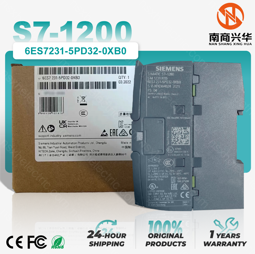 SIMATIC S7-1200 SM 1231, AI 4x16 bit RTD