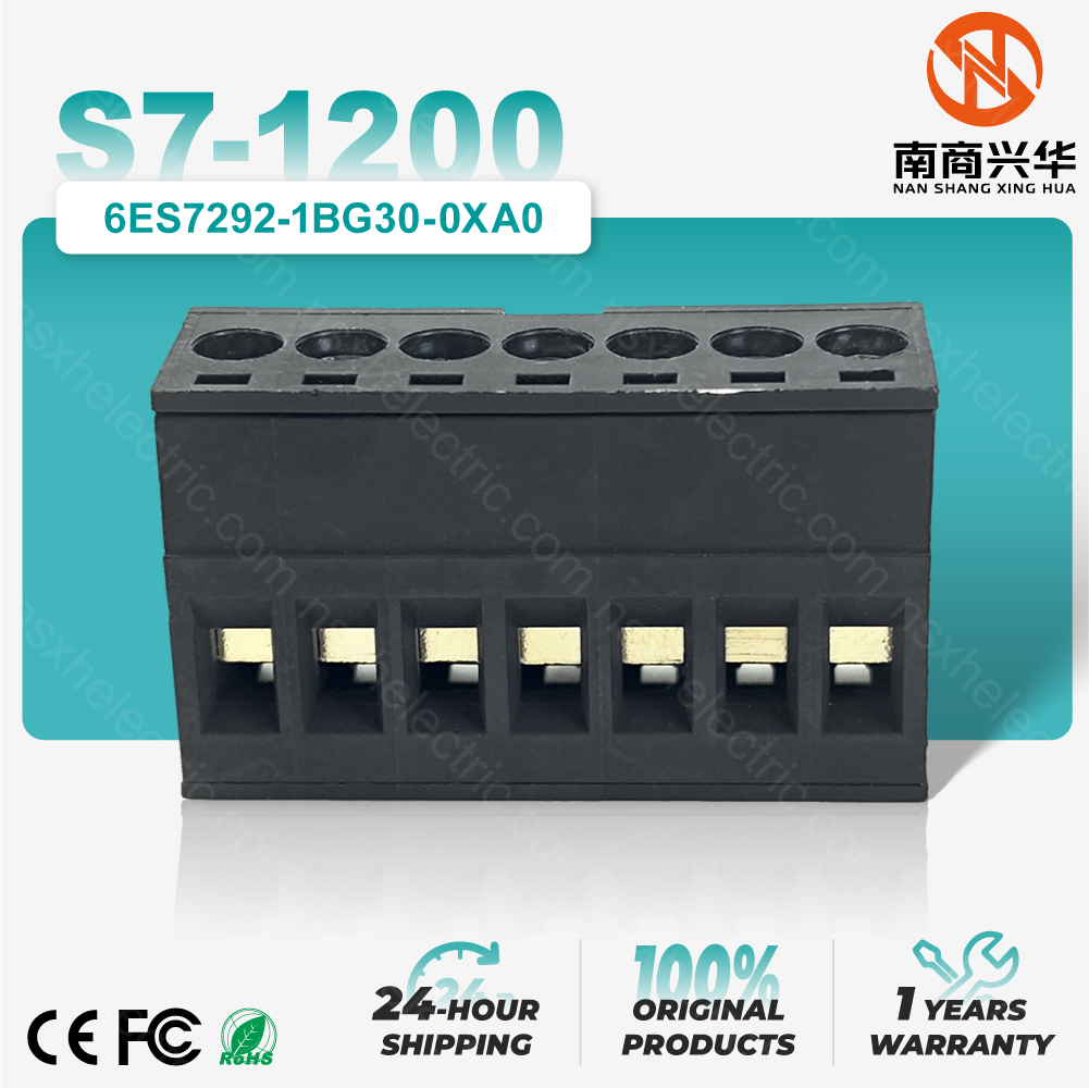 SIMATIC S7-1200, Spare Part, Gold-Plated I/O Terminal Box, Analog Signal Module 8CH/16CH (4 pieces per set each with 7 screws)