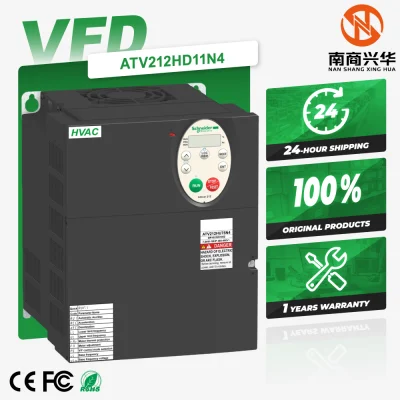 Schneider Brand New Original Altivar 212 11kW VFD 380-480V AC 3-Phase Motor Controller Variable Frequency Drive ATV212HD11N4