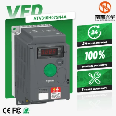 Schneider's new original ATV310H075N4A Easy Altivar 310 0.75kw-1hp-380... 460 V three-phase frequency converter