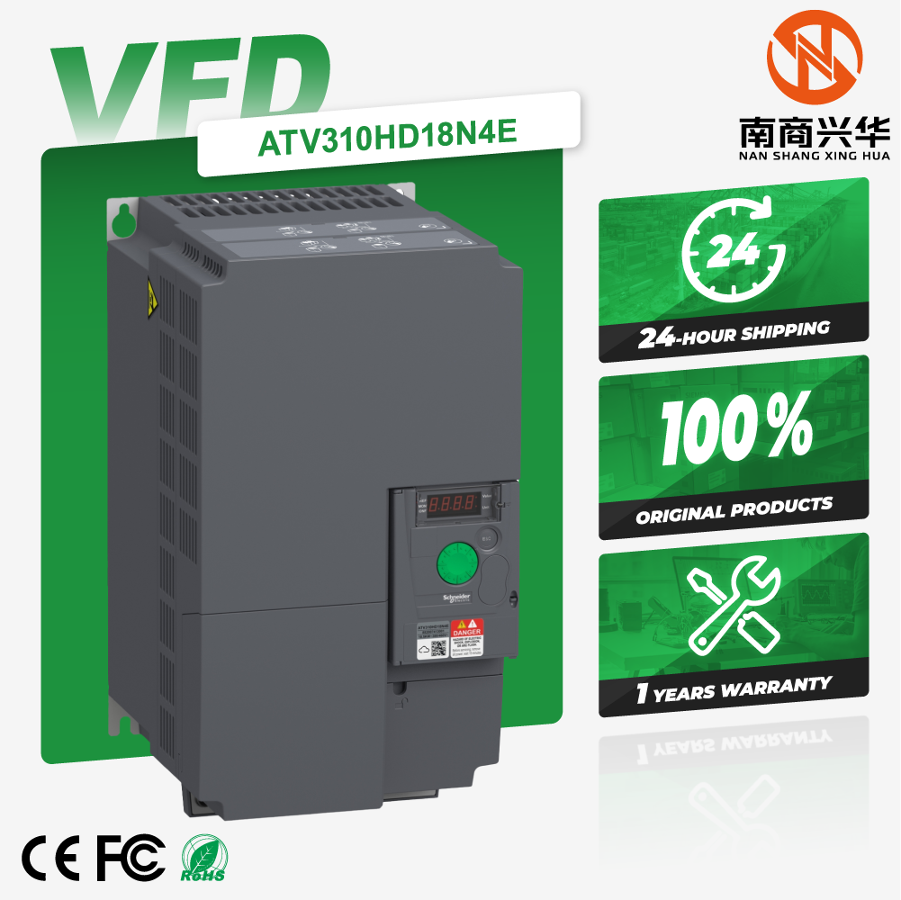 100% New Original Variable Speed Drive Schneider Atv310 ATV310HD18N4E Frequency Converter