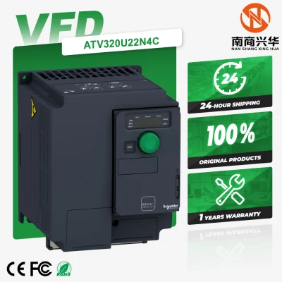 New original Schneider ATV320U22N4C Altivar 320 series AC drive, VFD 380-480V three-phase 2.2kW variable frequency drive