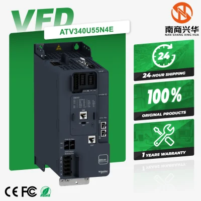 Schneider's new original 5.5kW 14A three-phase frequency converter Altivar 340 variable speed drive ATV340U55N4E