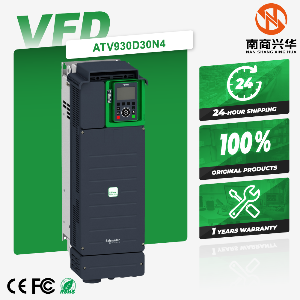 New original frequency driven phase converter ATV930 series three-phase ATV930D30N4 variable frequency drive