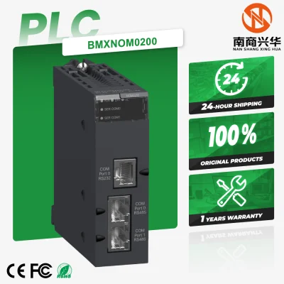 Schneider's new original BMXNOM0200 Modicon X80 Ethernet communication PLC programmable controller module
