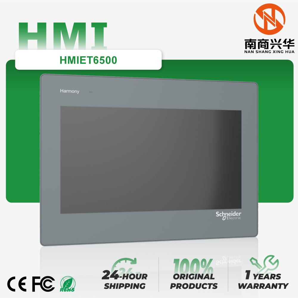Brand new original HMIET6500 10 widescreen touch panel 16M color COM x 2 ETH X 1 USB host device RTC DC24V