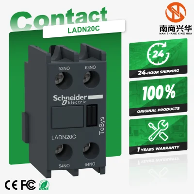 Square D新款原版LADN20C Tesys Deca系列接触器辅助触点