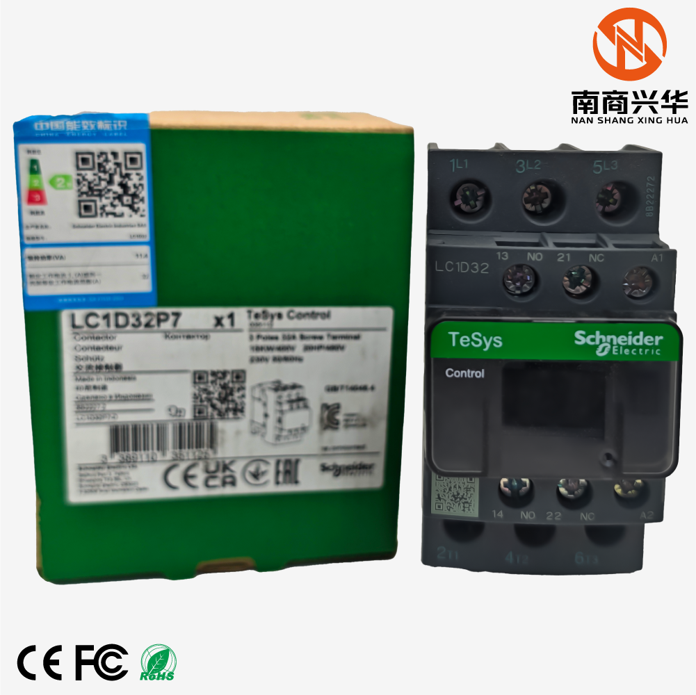 LC1D32P7 Schneider New Original Industrial Automation TeSys D 230V AC Three-Pole Contactor - Image 2