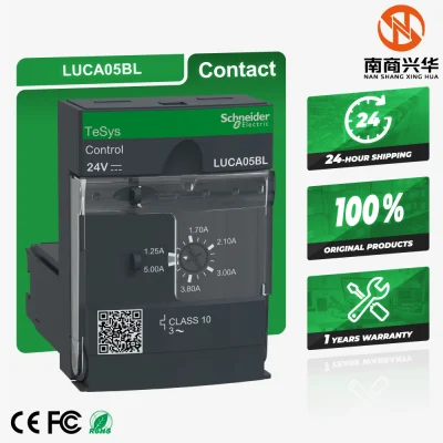New Original LUCA05BL Contactor and Protective Relays Standard Control Unit 24 V DC Motor Starter Protection Level 10