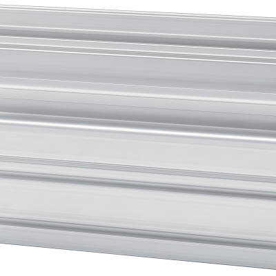 SIMATIC system rail, length 482.6mm for 19" cabinet with H-type rail, compliant with EN 60715 (35 × 7.5), with 6mm profile groove, type B