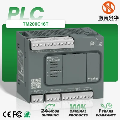 Schneider New Original TM200C16T Controller M200 16I/O Programmable Logic Controller Compact PLC