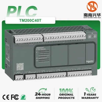 Schneider TM200C40T brand new original Modicon M200 40 input/output compact PLC programming controller for industrial automation