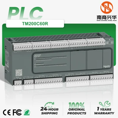 Schneider TM200C60R 100% original new Modicon M200 60 I/O 36DI 24 relay output PLC controller module