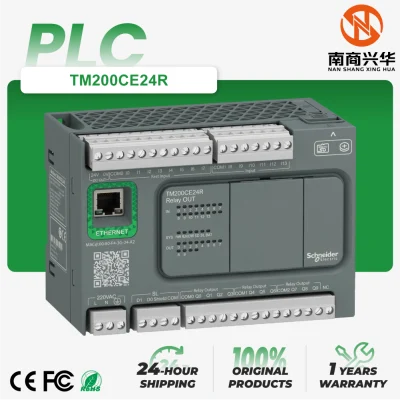 Gold Sellet Brand New Original Spot Plc Programming Controller Ethernet Relay TM200CE24R Programmable Logic Controller