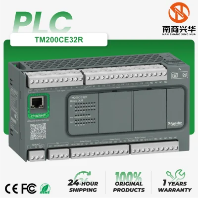 Schneider New Original Modicon M200 TM200CE32R 32 I/O Relay Output Ethernet Port PLC Programmable Logic Controller