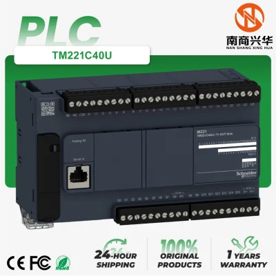Schneider TM221C40U brand new original Modicon M221 compact 40 input/output 24VDC industrial automation PLC controller