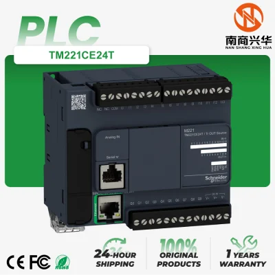 Schneider's new original Modicon M221 series CPU digital output TM221CE24T PLC programmable logic controller